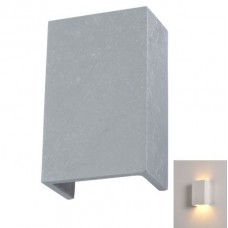 Γύψινη Απλίκα Τοίχου G9 230V Ασημί 5982